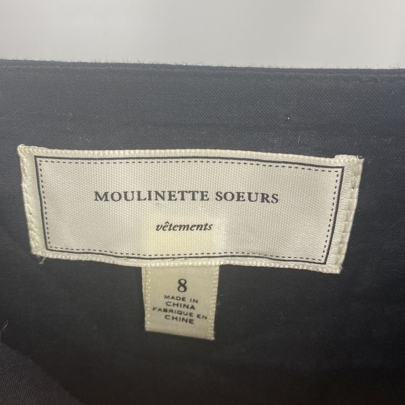 Moulinette Soeurs Embroidered Floral Print Sleeveless MIDI Causal Dress - Picture 6 of 7